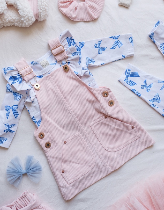 WITH LOVE FOR KIDS - Hazel Cord Pinafore Dress - Babies - Kids