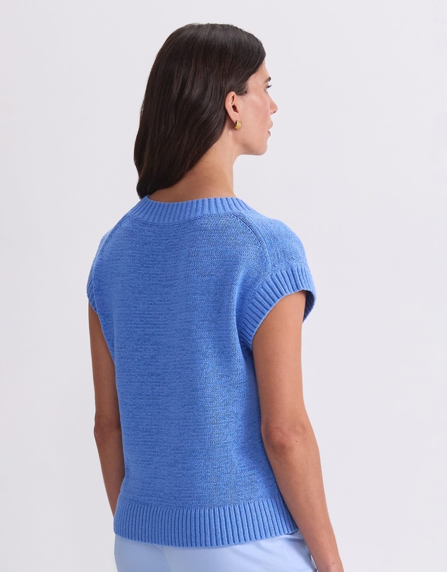 Sportscraft - Josie Tape Yarn V Neck Tank