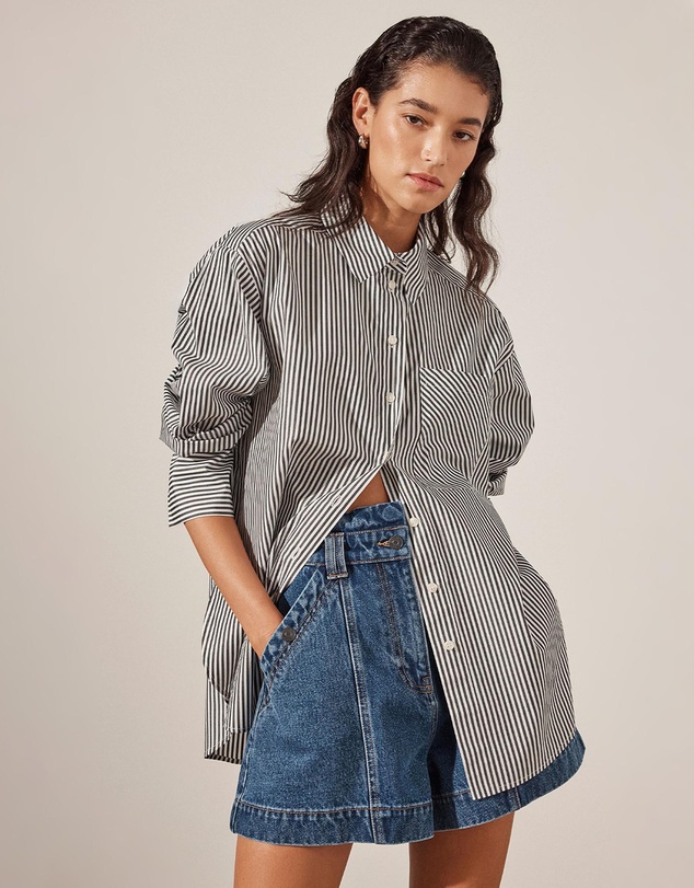 Shona Joy - THE ICONIC EXCLUSIVE Jayde Oversized Shirt
