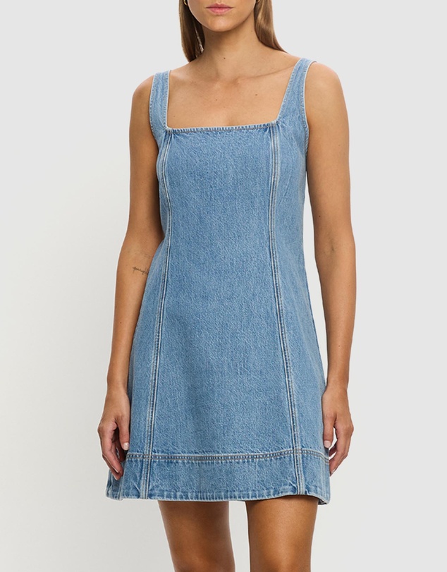 KIVARI - Oriana Denim Dress