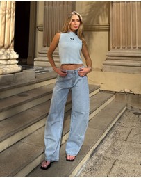 Abrand - 95 Mid Barrel Jeans