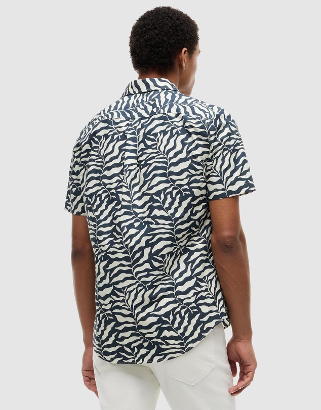 Tommy Hilfiger - Regular Fit Paper Touch Short Sleeve Shirt