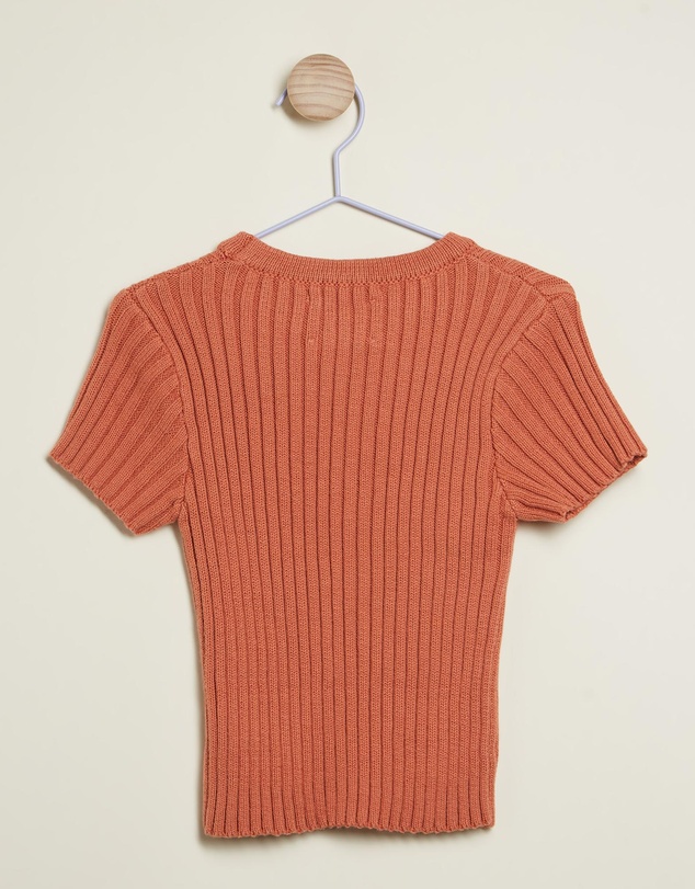 All Fenix - Mini Rib Knit Tee - Babies-Kids