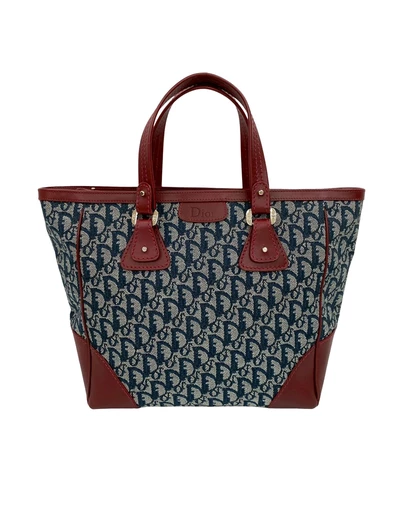 Pre-Loved by Azura Reborn - Pre-Loved Diorissimo Trotter Canvas Zip Tote