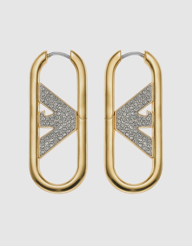 Emporio Armani - Gold Tone Earring