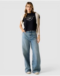 GUESS - Stars Rhinestones T-Shirt