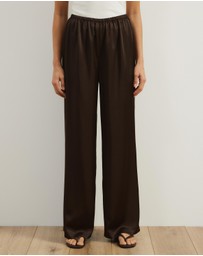 Atmos&Here - Saffron Satin Pants