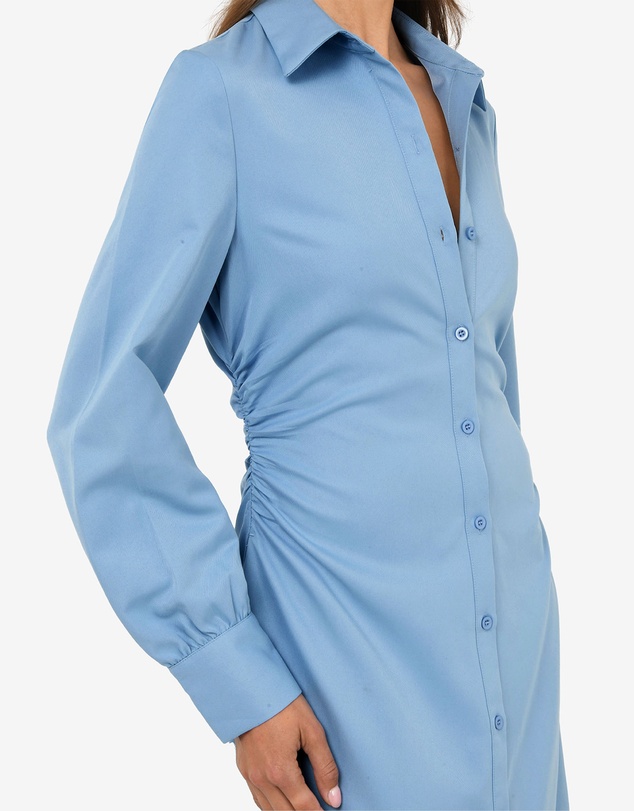 Forcast - Lune Ruched Shirt Dress