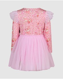 Rock Your Kid - Disney Thumper Circus Frill Dress in Peach