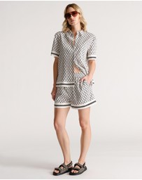 Decjuba - D-Luxe Monogram Shorts