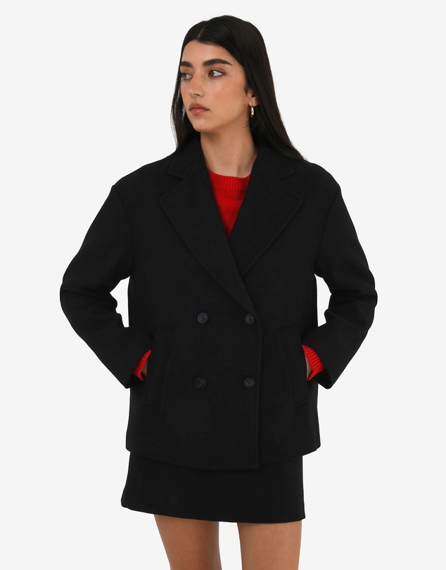 Forcast - Tamara Cropped Peacoat