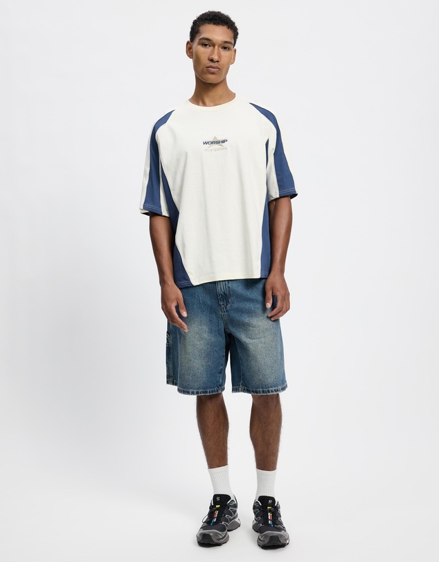 Worship - Laps Panel Oversize Raglan Tee