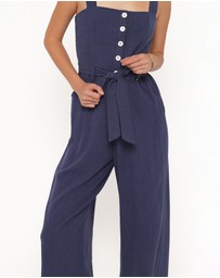 Petal & Pup - Rachel Jumpsuit - Navy