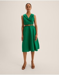 Review - Oleander Sleeveless Shirt Dress