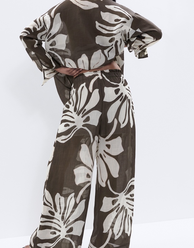 UNISON - Ramie Palazzo Pant