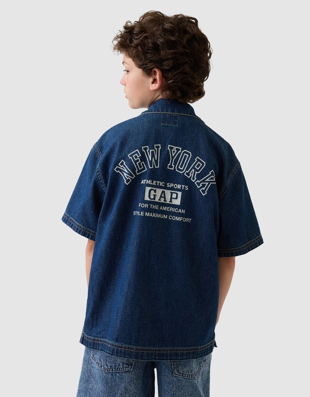GAP - SS Graphic Denim - Teens
