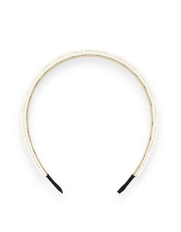 Morgan & Taylor - Angela Headband in White