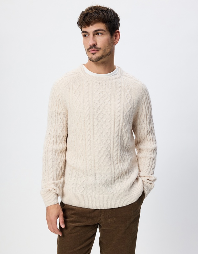 Rhythm - Mohair Fishermans Knit