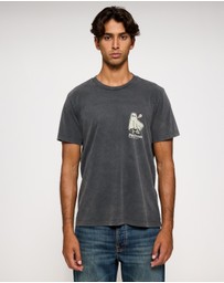 Nudie Jeans - Roy Pale Tracks T-Shirt