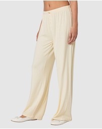 EDIKTED - Lilou Pointelle Pants