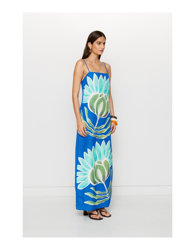 The Wolf Gang - Solsana Maxi Dress - Fern