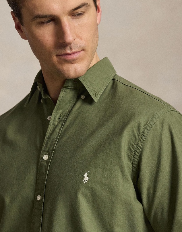 Polo Ralph Lauren - Big & Tall - Garment-Dyed Oxford Shirt - ICONIC EXCLUSIVE