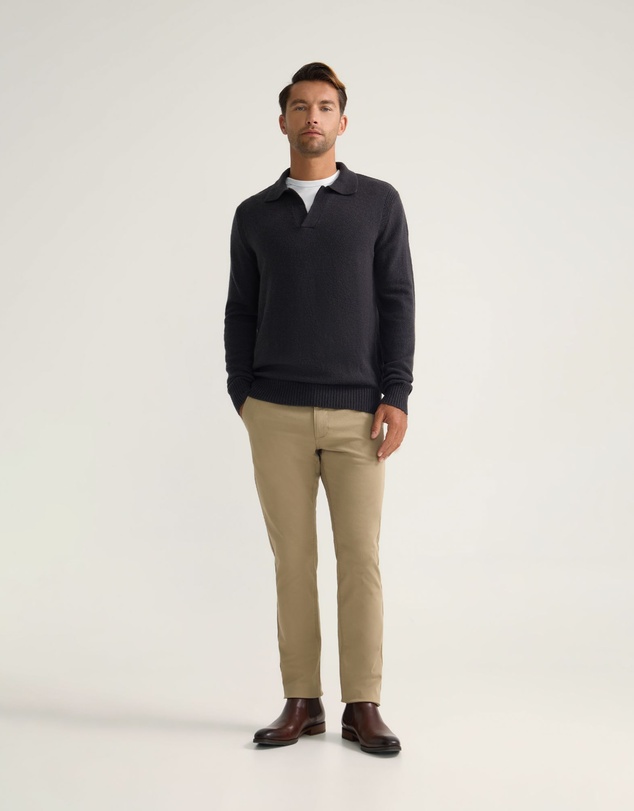 Oxford - Rocco Polo Collar Wool Knit