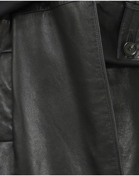 Belle & Bloom - Forevermore Leather Trench Coat