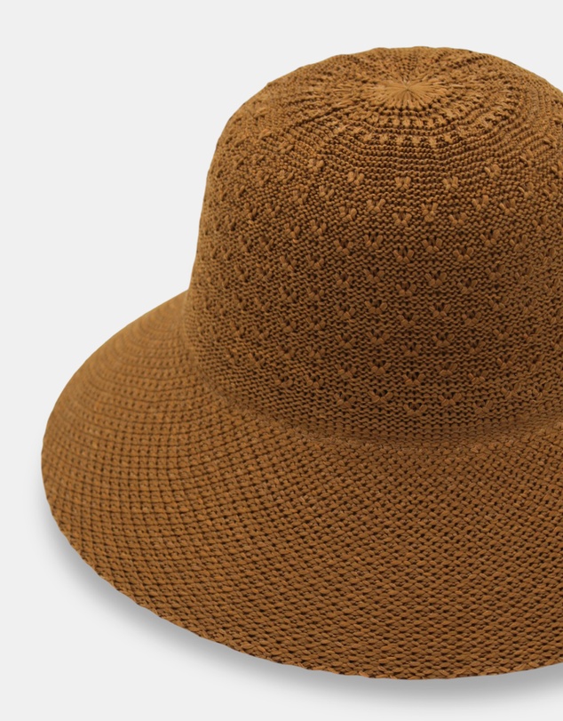 Morgan & Taylor - Koa Bucket Hat in Chocolate Brown
