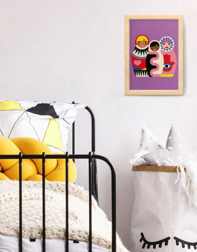 Journey Of Something - Kids Paint by Numbers - Babushkas