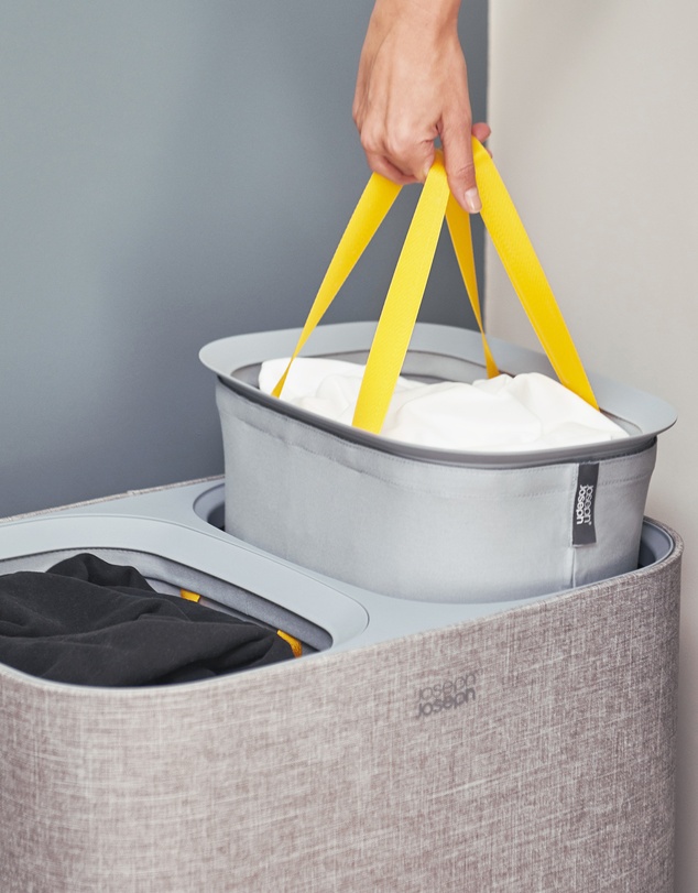 Joseph Joseph - Tota 90L Laundry Separation Basket (Grey)