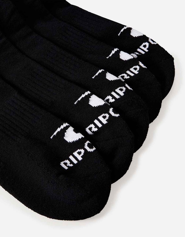 Rip Curl - Men's Brand Ankle Sock - 5 Pack