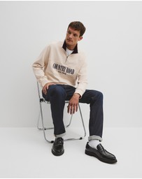 Country Road - Australian Cotton Half Zip Heritage Sweat