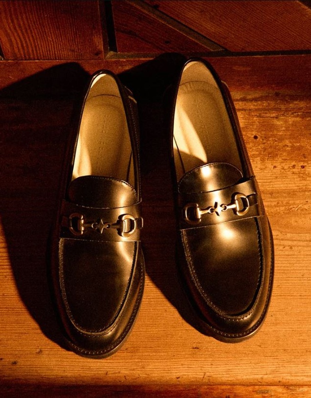 Duke + Dexter - Wilde Buffed Red Plus Bit Loafer - Men's