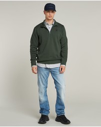 G-Star - Premium Core Half Zip Sweater