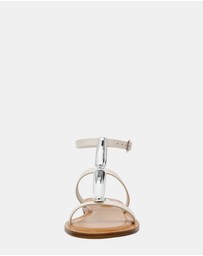 Steve Madden - Alma Bone Leather Sandals