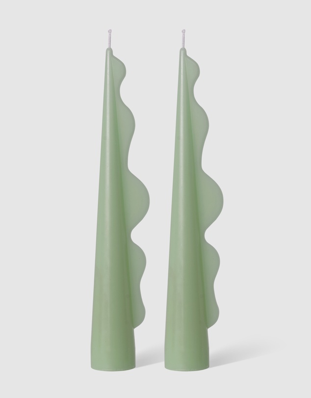 Black Blaze - Seaweed Pillar Candle