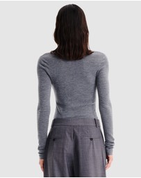 Morrison - Talia LS Merino Knit Top