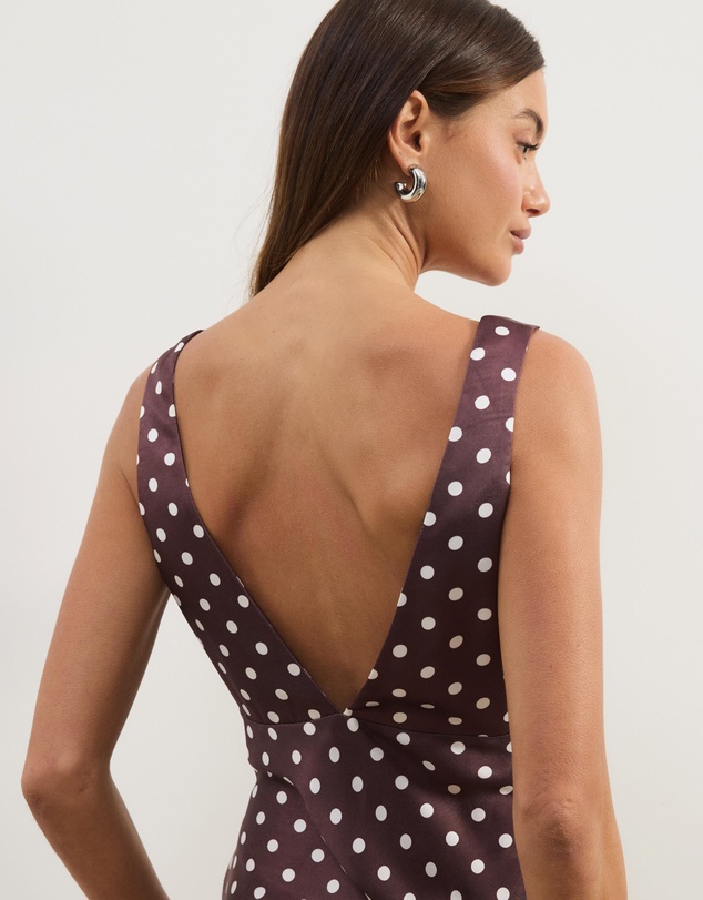 Atmos&Here - Mara Slip Polkadot Dress