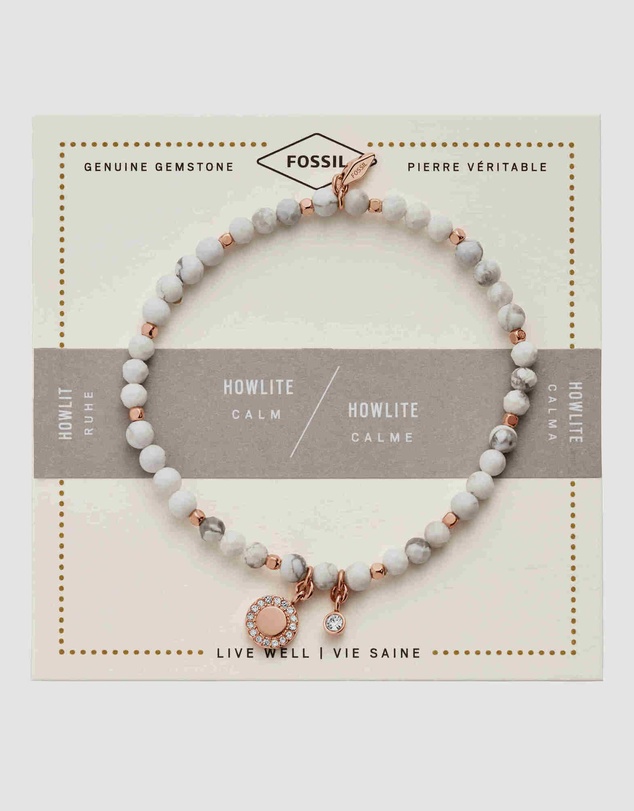 Fossil - Wellness White Bracelet
