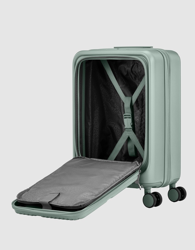 American Tourister - Velox Carry-On Small Suitcase 54cm Expandable Book-Opening