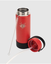 Tolu Australia - 750ml Reusable Red Water Bottle with Straw Lid