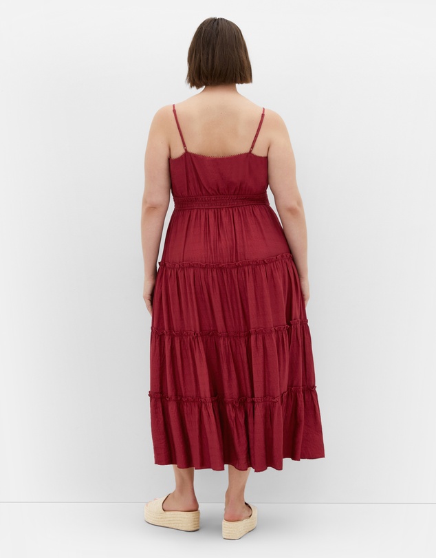 City Chic - Aiza Tier Maxi Dress