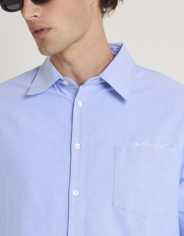 Arvust - Script Oxford Long Sleeve Shirt