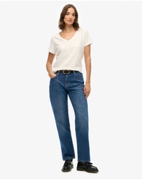 Superdry - Mid Rise Straight Jean