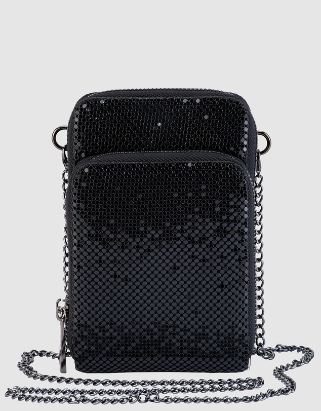 Olga Berg - Elton Mesh Cross Body Bag