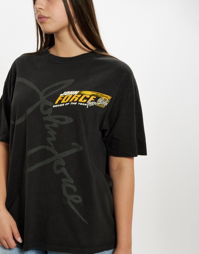 Vintage by The Real Deal - Pre Loved - 90s John Force Fan Club Racing Tee
