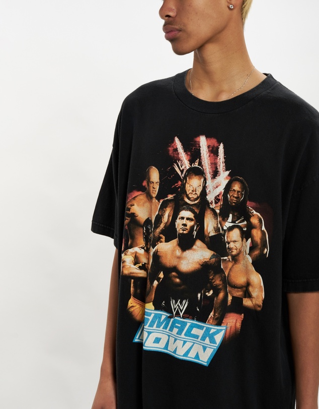 Vintage by The Real Deal - Pre Loved - Vintage WWE Wrestling Smack Down Tee