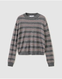 M.N.G - Knit Striped Sweater