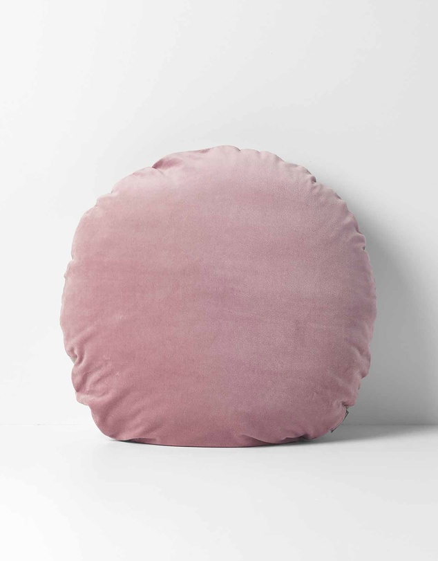 Aura Home - Round Velvet Cushion 55cm